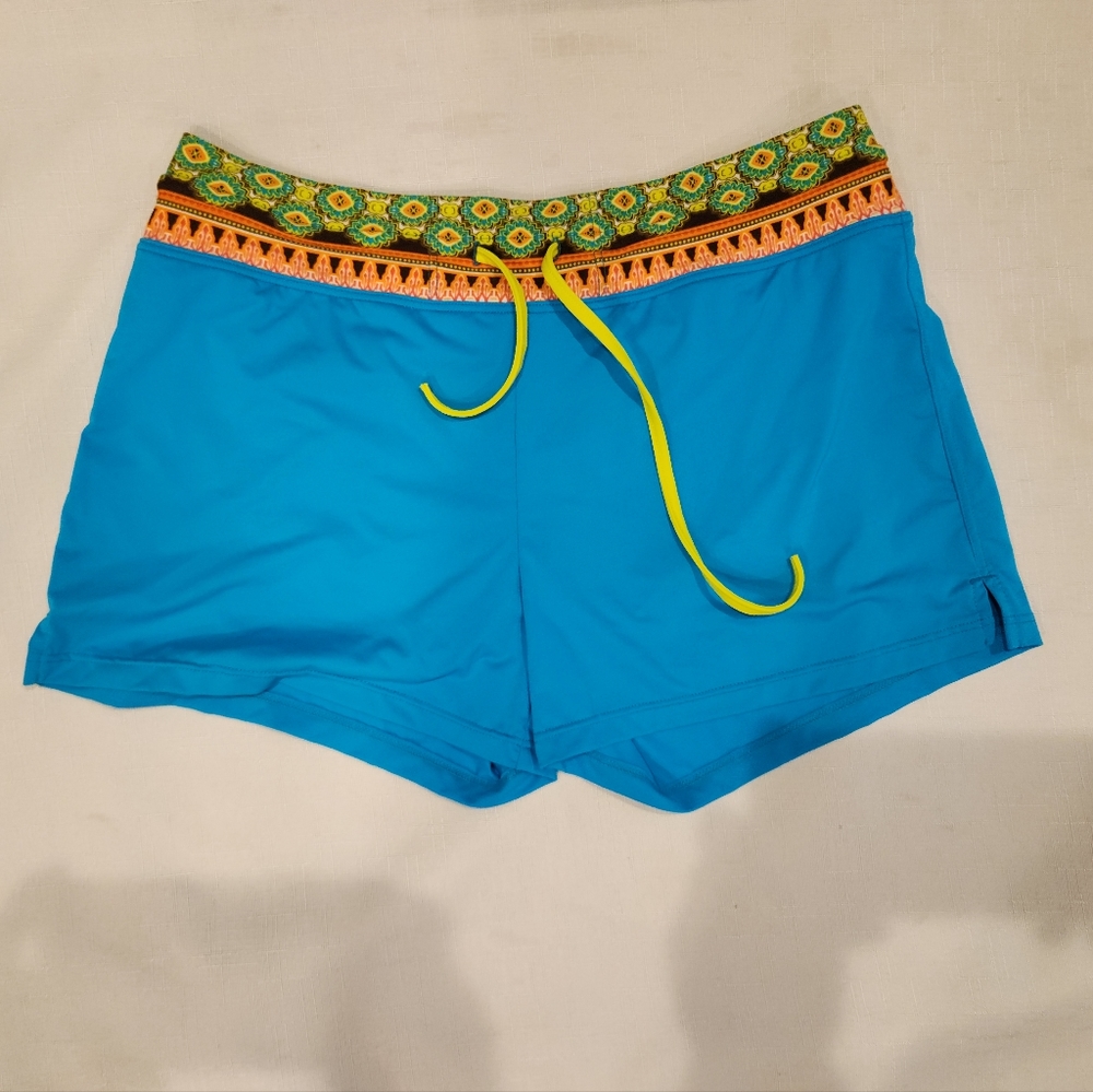 Athleta Running Shorts Liner Drawstring & Elastic size Medium